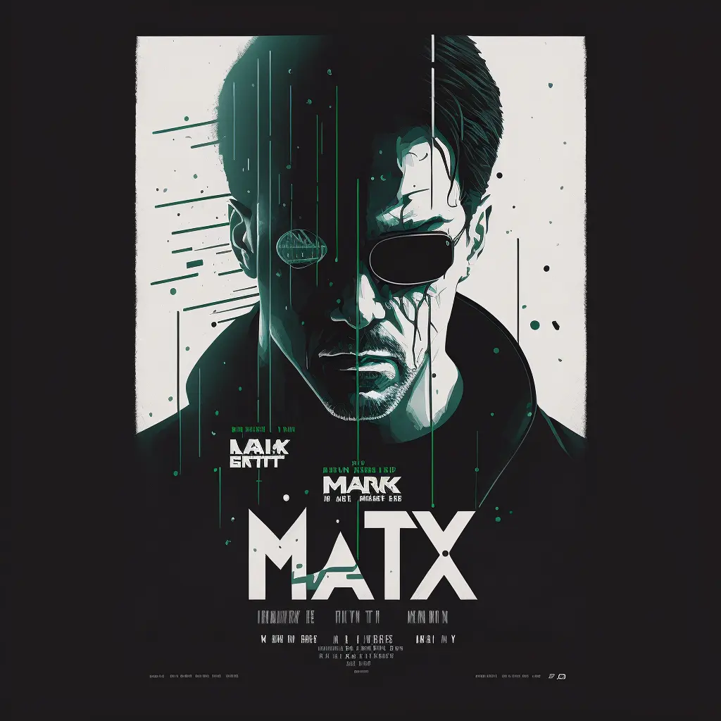 movie poster for the matrix